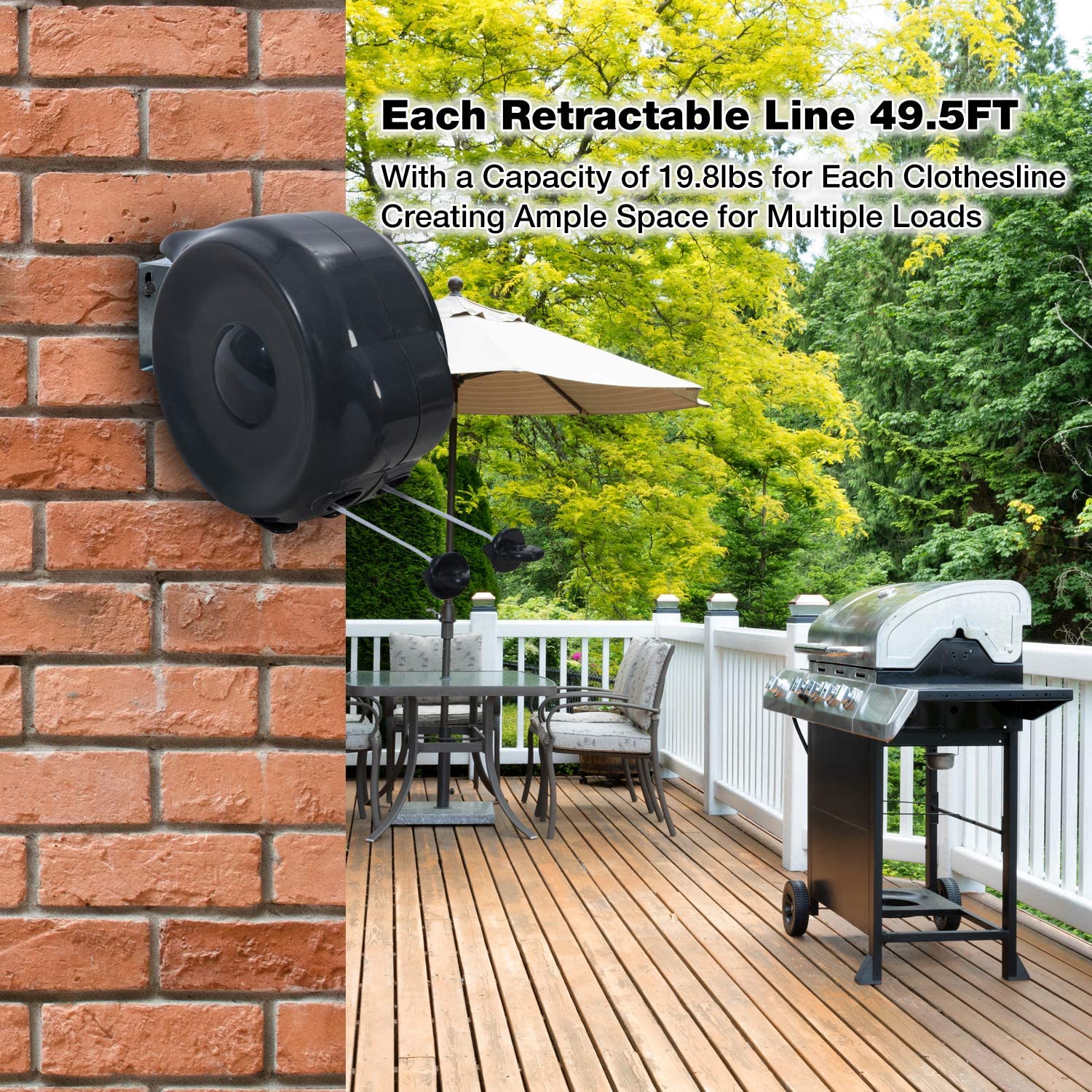 How To Install Retractable Clothes Line