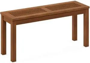 Furinno, one of the best outdoor backless benches under $100 