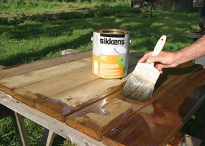 Best Paint for outdoor wood furniture