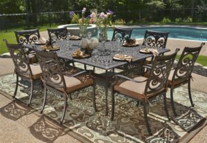 How to clean cast aluminum patio furniture